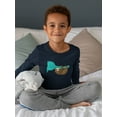 thumbnail image 2 of Image Conscious Sloth With An Elephant Long Sleeve Toddler -Jay Fleck Designs, Unisex 2 Toddler, 2 of 4