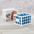 thumbnail image 4 of Sterilite Storage Crate Plastic, White, Set of 6, 4 of 7