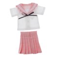 thumbnail image 1 of Muñeca , ropa para niña, muñeca para estudiantes, uniforme escolar, juego de 2 piezas para 1/4 DOA YO, ropa para muñecas, juguete para jue Rosado Baoblaze Uniforme escolar de muñecas BJD, 1 of 8