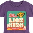 thumbnail image 3 of The Lion King - Retro Styled - Simba - Toddler & Youth Girls Short Sleeve Graphic T-Shirt, 3 of 5