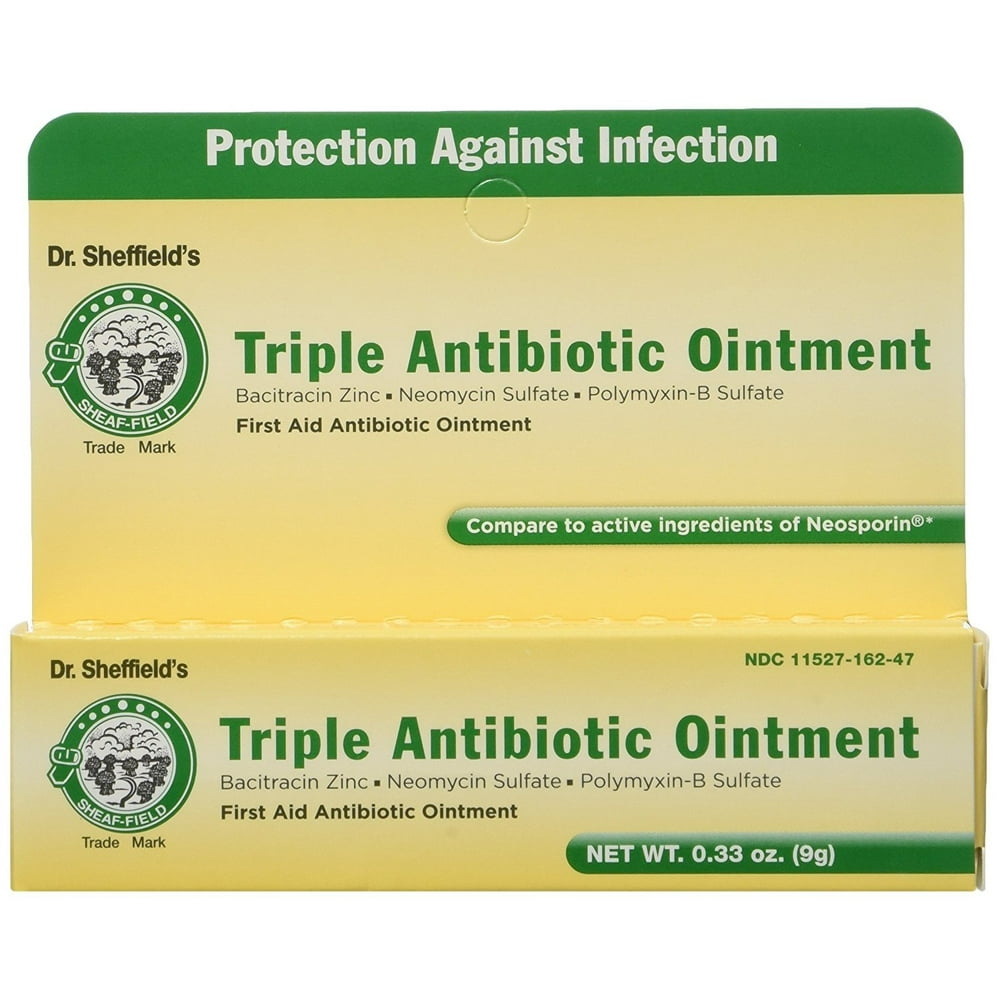 Dr. Sheffield's Triple Antibiotic Ointment .33 ounce tube (3 Pack