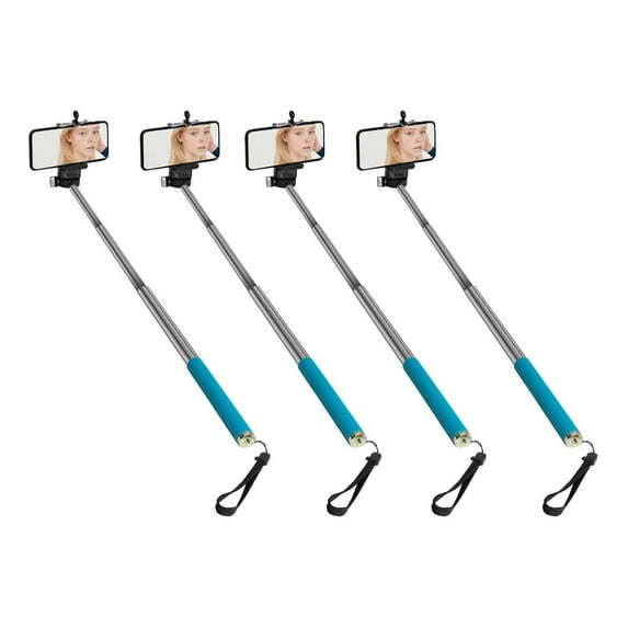 LS Photography Selfie Stick Tripod Extendable Phone Stand Portable Lightweight, Set of 4, WMT1490