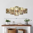 thumbnail image 2 of Elephant Stock The School Of Athens Wall Art - Horizontal Multi Panel Canvas - Living Room Wall Decor - Architecture Multi Panel - Beige And Brown Decor By Raphael - 29" x 12", 2 of 4