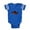 Royal Blue, variant on CafePress - FIN Milk Snake2 - Cute Infant Baby Football Bodysuit