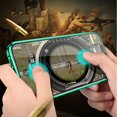 thumbnail image 3 of Lockable for iPhone 15 Pro Max/15 Ultra Magnetic Case Glass Case with Camera Lens Protector, Full Body Double Sided Glass Bumper Case Clear Cover, 3 of 4