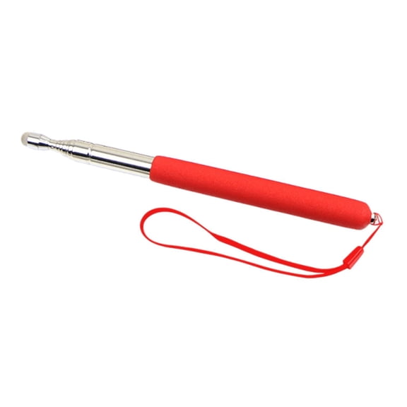 Fzaqwen Telescopic Teacher Hand Pointer Electronic Whiteboard Pointer Multifunction with Red