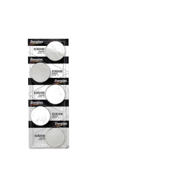 Energizer CR2430 Lithium 3volt Cell battery - 5 Pack