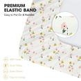 thumbnail image 4 of Little Grape Land Crib Sheets 2 Pack for Baby Boys Girls, Soft Breathable Fitted Sheets Fit 52" x 28" Crib & Toddler Mattresses, Beige, 4 of 6