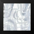 thumbnail image 2 of Stellar Design Studio 12x12 Black Modern Framed Museum Art Print Titled - Intertwined 1, 2 of 5