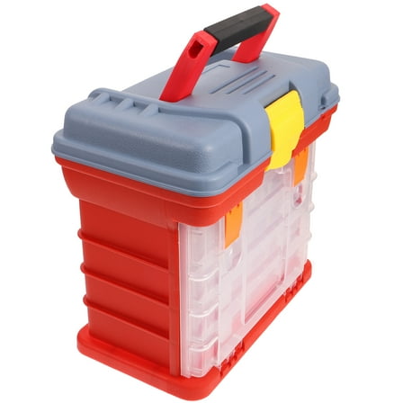 NIYANGLE Small Parts Storage Organizer Tool Box PP 1Pcs Simple Design