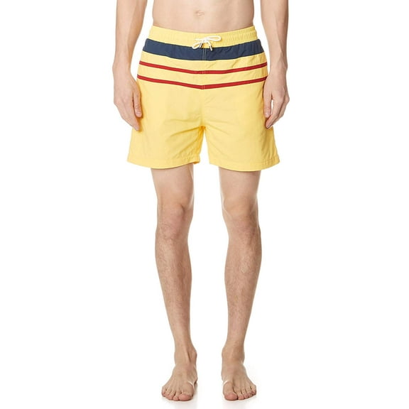Solid & Striped Men's The Classic Swim Trunks, Colorblock, S