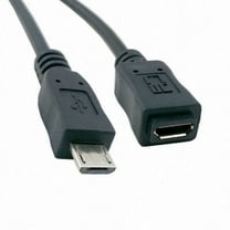 JSER 5ft Full Pin Connected Micro USB 2.0 Type 5Pin Male to Female ...