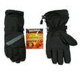 thumbnail image 2 of Northcrest Mens Waterproof Black Snow & Ski Gloves with Handwarmers XL, 2 of 2
