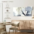 thumbnail image 5 of Elephant Stock Wave Break Ii Wall Art - Horizontal Multi Panel Canvas - Living Room Wall Decor - Abstract Multi Panel - White And Blue Decor By Jennifer Goldberger - 38" x 18", 5 of 8