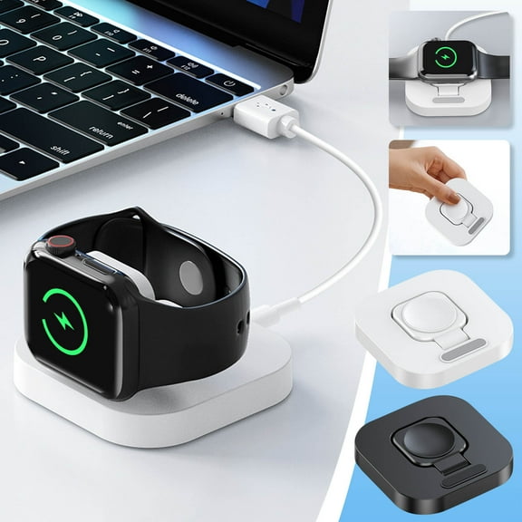 Viflosae iPhone Charger 3w Vertical Charger Watch Magnetic Absorption Wireless Charging iPhone Charger Fast Charging