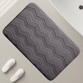 thumbnail image 6 of AZXY Bath Mats for Bathroom Floor,Washable Bathroom Rug,Plush Bathroom Mats,Absorbent Non Slip Bath Rugs Clearance, 6 of 7
