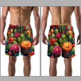 thumbnail image 3 of luoweisi Men's Beach Shorts Quick Dry Swim Trunks with Mesh Lining Cactus S, 3 of 5