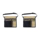thumbnail image 2 of Speravity Bolsa para delantal de herramientas con correa ajustable, resistente y resistente al desgarro, con 5 bolsillos, negro + caqui negro+caqui 2Conjunto, 2 of 6