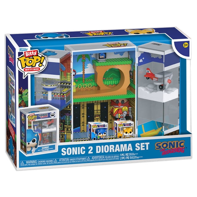 Figura Coleccionable Funko Cajas Bitty Sonic 2 Figuras