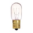 thumbnail image 1 of Bombilla incandescente Satco T7 15 W 130 V E17 blanco suave (paquete de 12), 1 of 1