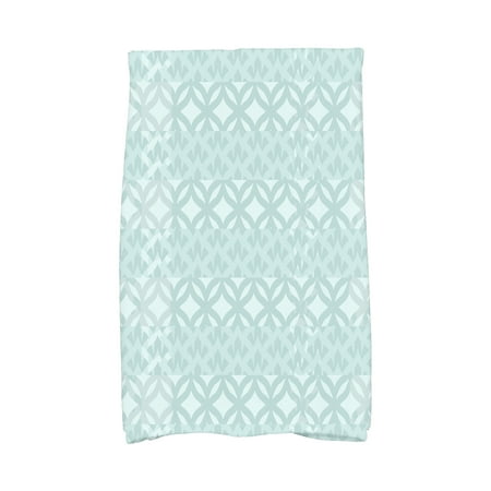 

Simply Daisy 16 x 25 Inch Greeko Simple Geometric Print Kitchen Towel Aqua