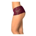 thumbnail image 4 of Bóxer Secret Treasures para Mujer, Vino Casual Encaje Talla G, 4 of 4