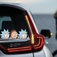 thumbnail image 2 of Paquete de 4 pegatinas de anime, pegatinas para coche, pegatinas de dibujos animados para coche, bicicleta, portátil, ventana, calcomanías de vinilo impermeables, pegatinas divertidas, 2 of 5