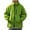 Green, variant on Kaemgyyd Mens Windproof Jacket Waterproof Lightweight Sport Coat Outwear Drawstring Hooded Hiking Running Raincoat with Pockets