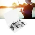 thumbnail image 1 of Mgaxyff 40pcs/Box Fishing Rod Tip Repair Kit Stainless Steel Ceramic Ring Guide Rod Tip Replacement Kit,Ceramic Ring Guide,Fishing Rod Tip Guides, 1 of 8