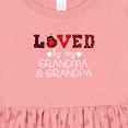 thumbnail image 4 of Inktastic Loved by My Grandma and Grandpa Cute Ladybug Girls Baby Dress, 4 of 5