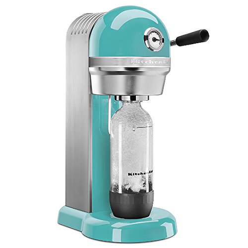 KitchenAid RKSS1121AQ Sparkling Beverage Maker, Aqua Sky (CERTIFIED