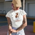 thumbnail image 2 of Show Me Your Pitties with a Pitbull Terrier Dog Art Merch Gift, White T-Shirt, Medium, 2 of 5