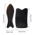 thumbnail image 3 of Tabla De Raspado De Cuerno De Buey, Herramienta De Masaje Para Cara Y Cuello, Para Promover La Circulación Sanguínea, Mejorar La Función Inmune Y La, 3 of 7