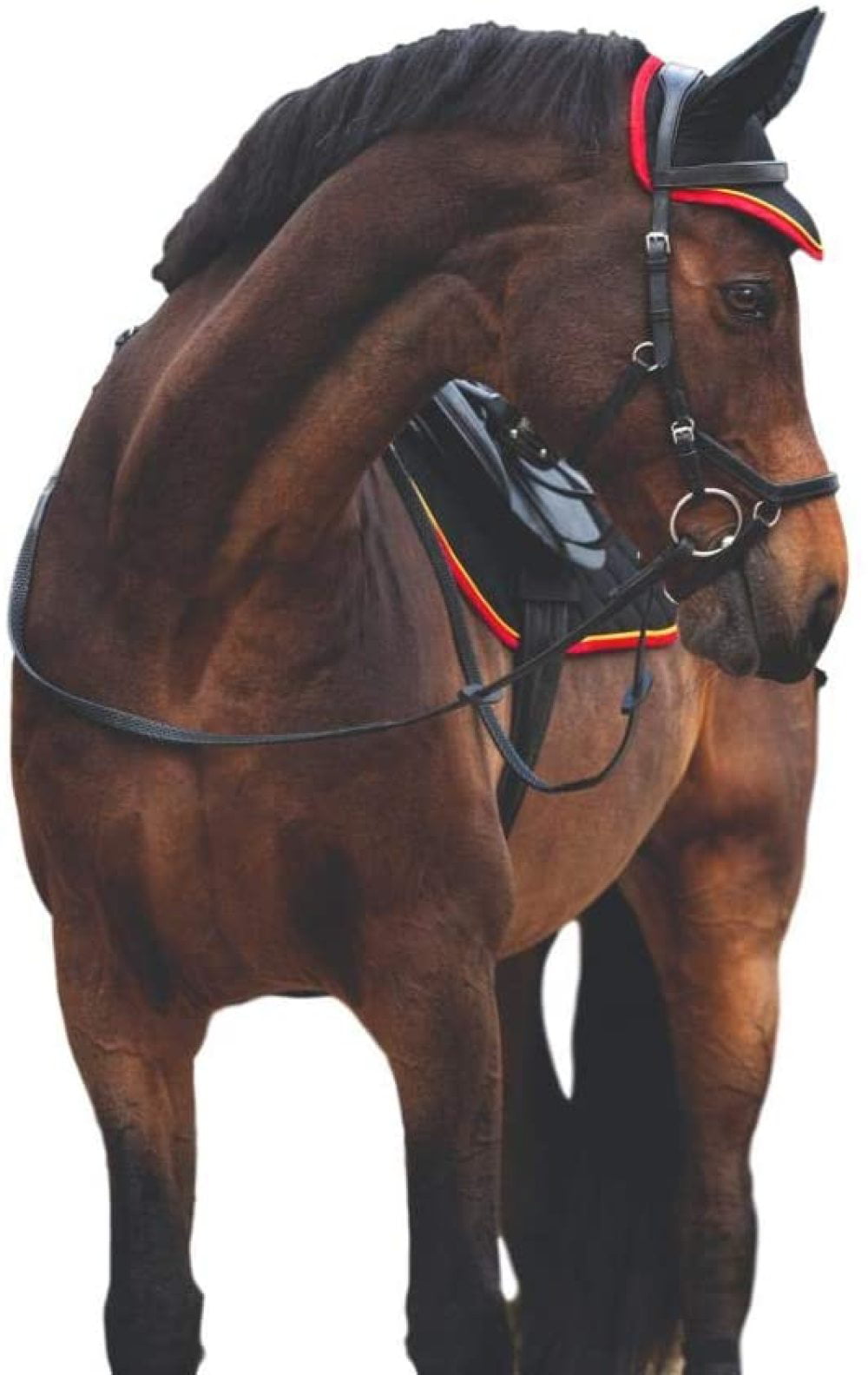 Horseware Rambo Air Tech Ear Net with Lycra Stretch Ears and Airmesh Outer 