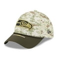 thumbnail image 3 of Men's New Era  Camo Seattle Seahawks 2025 Salute to Service 39THIRTY Flex Hat, 3 of 5