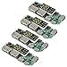 thumbnail image 3 of UMLIFE 4pcs 18650 Charging Board ?Dual USB 5V 2.4A Mobile Power Bank Module 186 50 Lithium Battery Charger Board with Overcharge Overdischarge Short Circuit Protection DIY USB Power Bank Board, 3 of 4