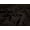 Black, variant on John Louden Stretch Woven Suede Twill Fabric Ochre - per yard