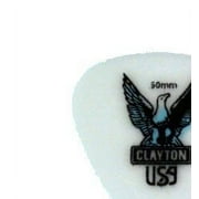 Clayton Acetal Standard Guitar Picks - 0.50mm - 72 Pack
