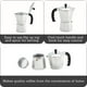 thumbnail image 2 of Cafetera con estufa IMUSA 12 tazas de aluminio fundido, 2 of 8