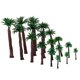 thumbnail image 1 of 18pcs Modelo Coconut Tree Decoración Trenes Z Modelo Electrónico de Juguete, 1 of 9