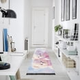 thumbnail image 5 of Teddy Bears Pink Bows Runner Rug Non-Slip Area Rugs Linen Washable Non Shedding for Kitchen Bedroom Carpet, 5 of 8