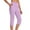 #015-Purple, variant on TaTaai Plus Size Yoga Pants for Women High Waist Stretchy Capri Leggings 7/8 Length Tummy Control Workout Pants Non See-Through Athletic Gym Bottoms Gift