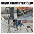 thumbnail image 6 of 1600W Electric Concrete Vibrator, 16000RPM 2HP Handheld Concrete Vibrating Tool, Hand Held Electric Concrete Vibrator Motor with 1.5” Rod & 14.75ft Flexible Shaft, 6 of 8
