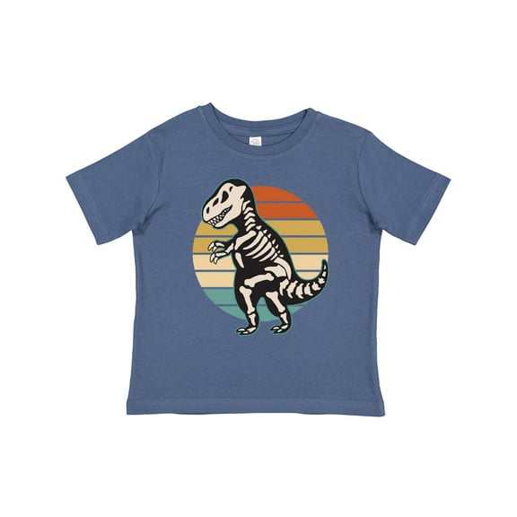 Inktastic Dinosaur Skeleton Halloween Boys or Girls Toddler T-Shirt