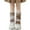 Khaki, variant on Kids Socks Festive Holiday Crew Socks for Girls Mid Calf Length Stocking Stuffers Children Toddler Novelty Winter Design Size:One Size