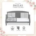thumbnail image 6 of Dream on Me Dallas Toddler Day Bed, Storm Grey, 6 of 8