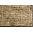 thumbnail image 4 of Hauteloom Leyton Jute Living Room, Bedroom Area Rug - Traditional, Transitional - Tan, Ivory - 2' x 3', 4 of 6