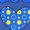 Royal Blue, variant on Inktastic Down Syndrome Awareness Blue and Yellow Ribbons and Hearts Youth Sweatshirt