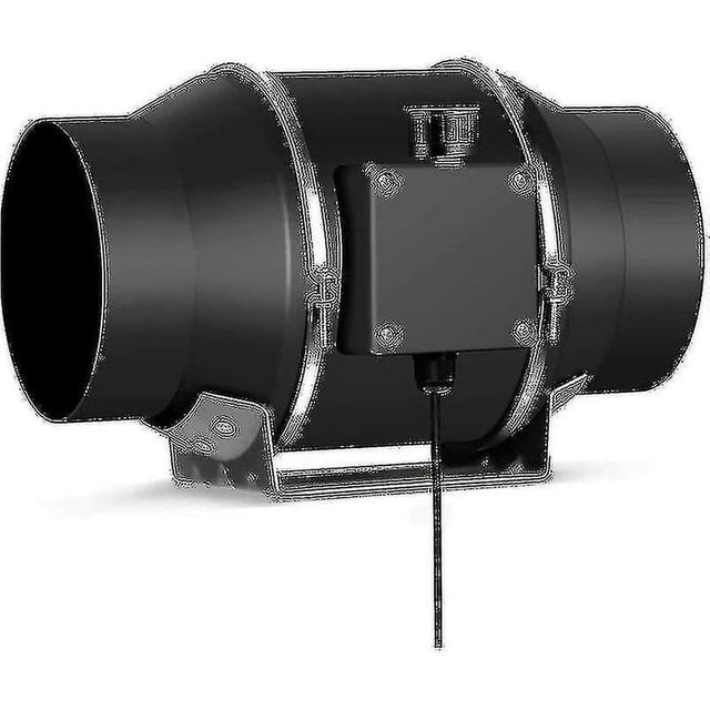 -Extractor De Aire Ajustable De 100 Mm, Extractor De Aire 350 M3/h Con Controlador De Velocidad Variable Dontodent El Mejor--