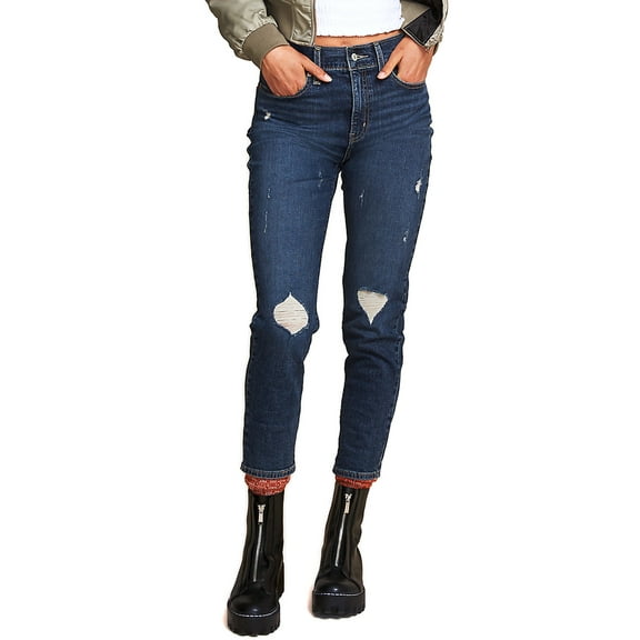Signature by Levi Strauss & Co. Juniors' Mom Jeans